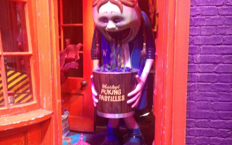 Puking Pastilles in harry Potter