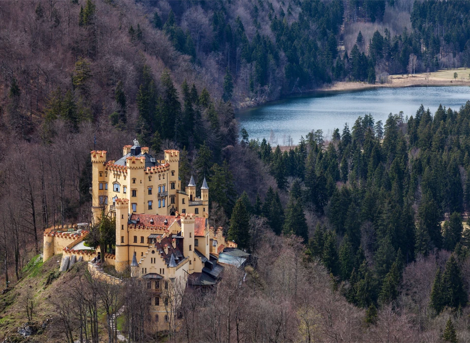 Hohenschwangau Castle interior