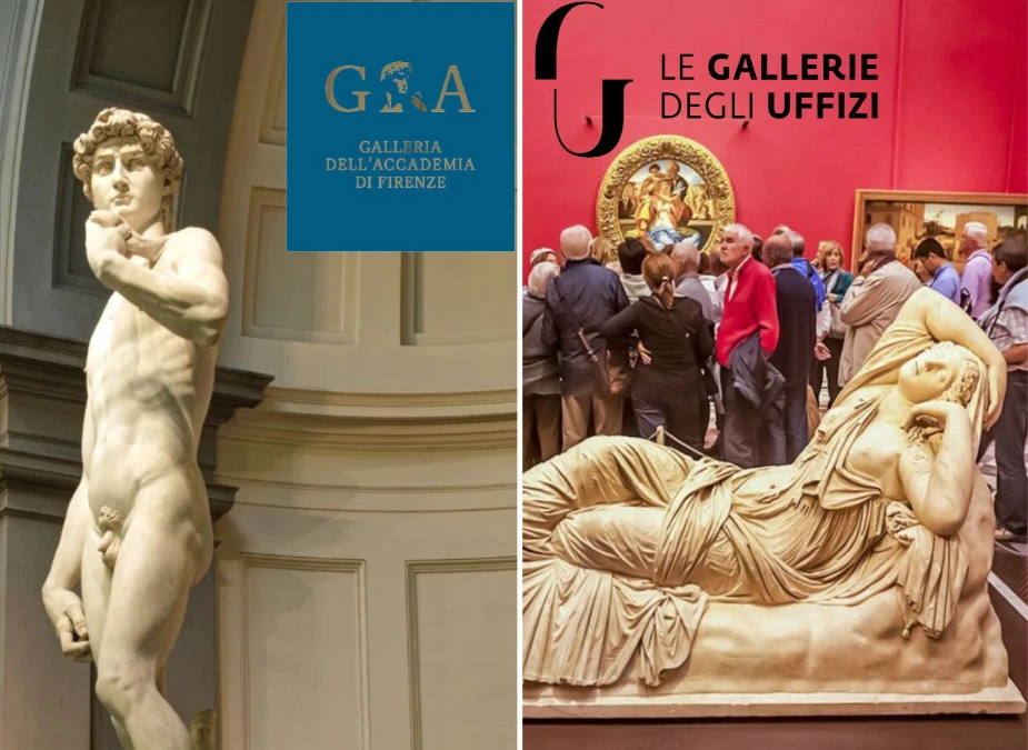 Visit Uffizi and Accademia Galleries on the same day
