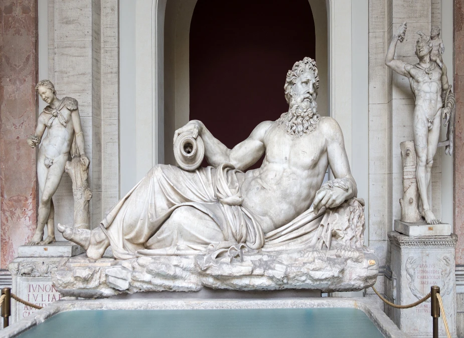 Tête du dieu fleuve Arno par Bernardo Buontalenti