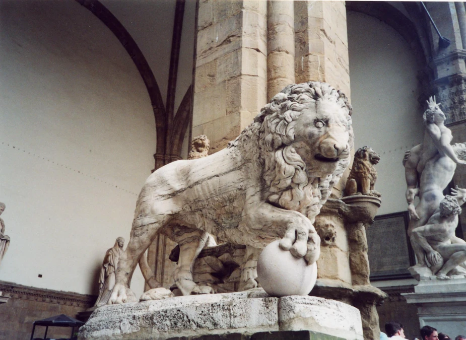 Les lions Médicis, par un artiste inconnu