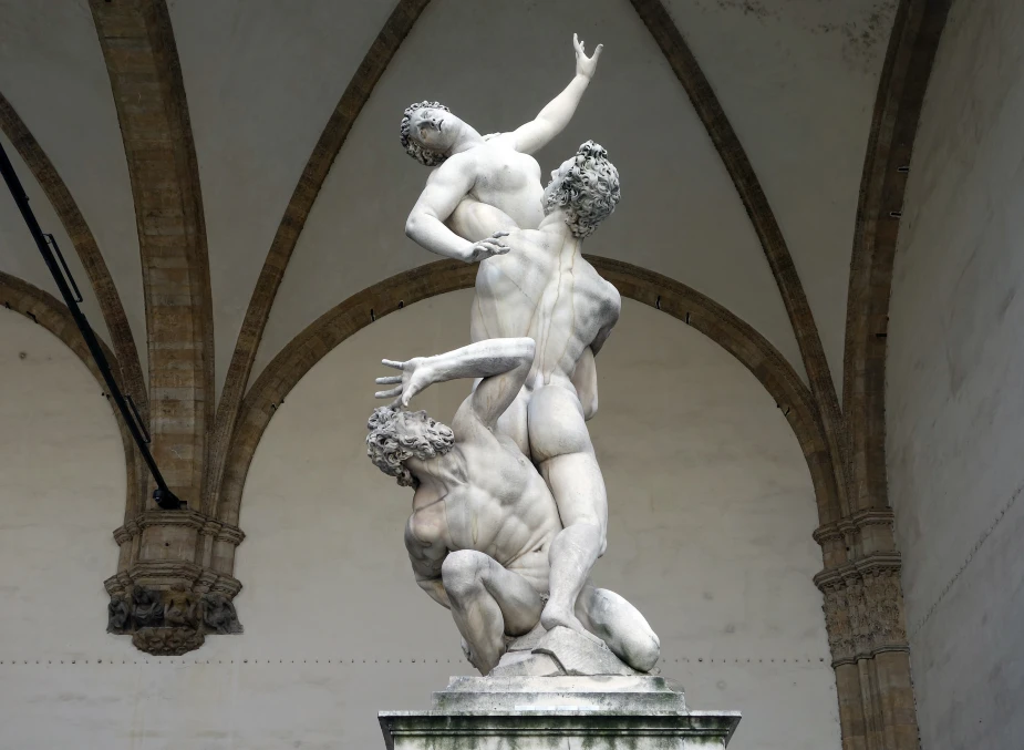 L'Enlèvement des Sabines, de Giambologna