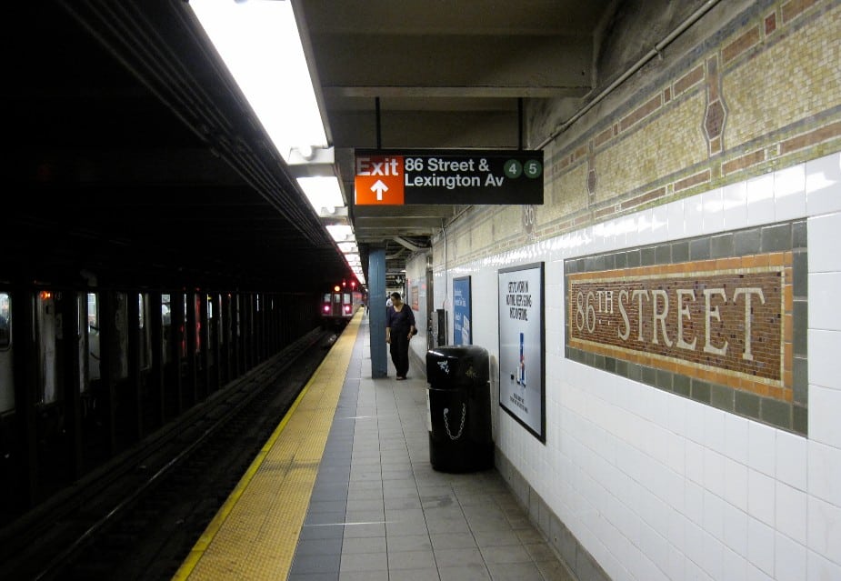 Guggenheim Museum by subway