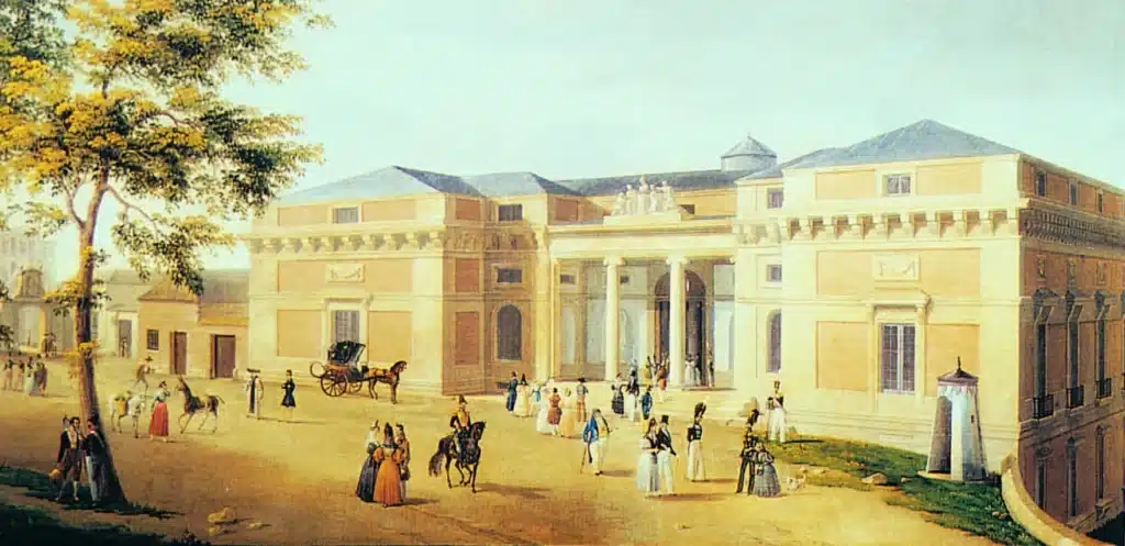 Las obras de arte de la casa provienen de museos cerrados.