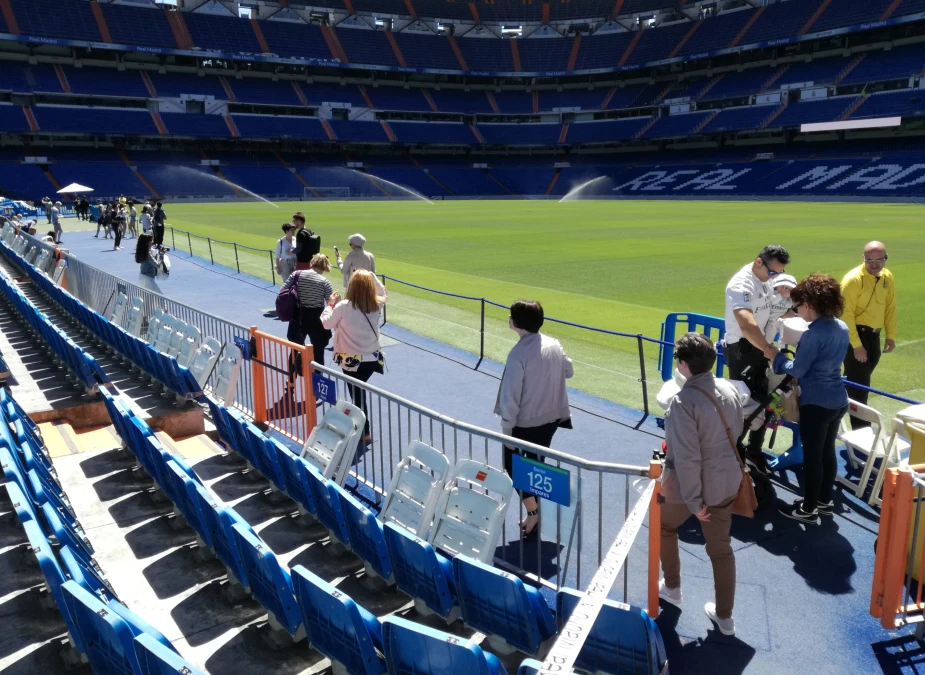 Bernabeu Stadium tidsplan