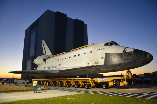 Space Shuttle Atlantis in kennedy space center 