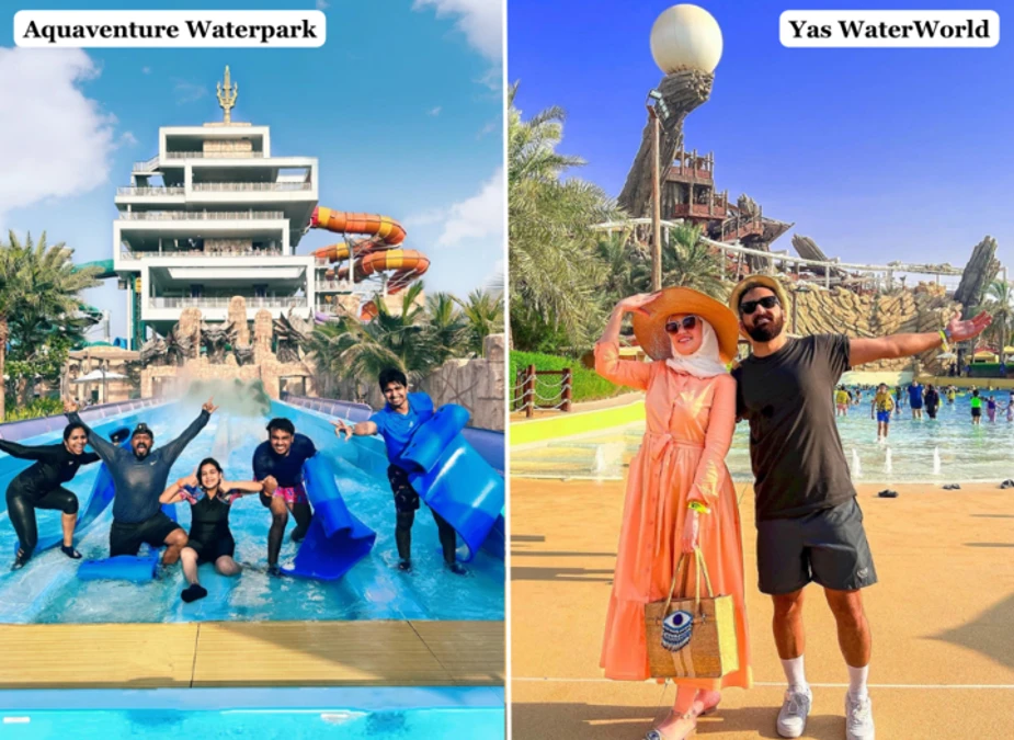 Aquaventure vs Yas WaterWorld- Our Recommendation