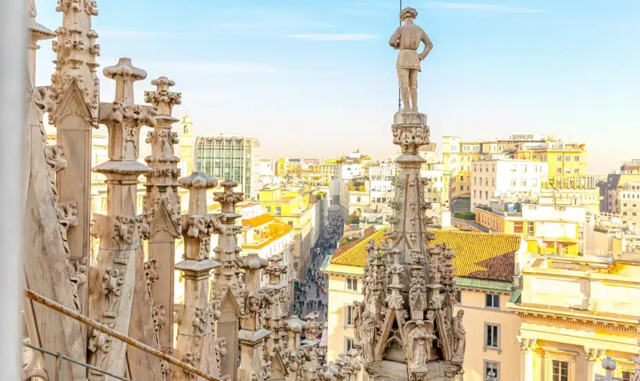 Duomo di Milano rooftops