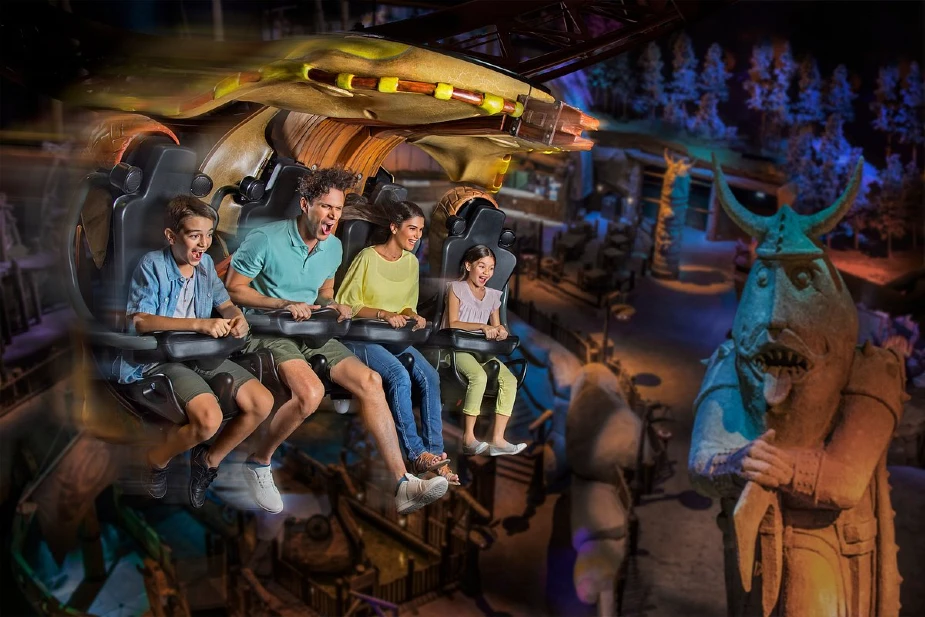 Family-Friendly Rides at WB World Abu Dhabi
