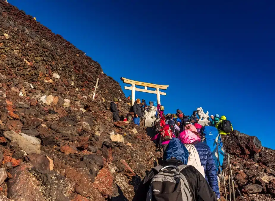 Climbing Mount Fuji Season